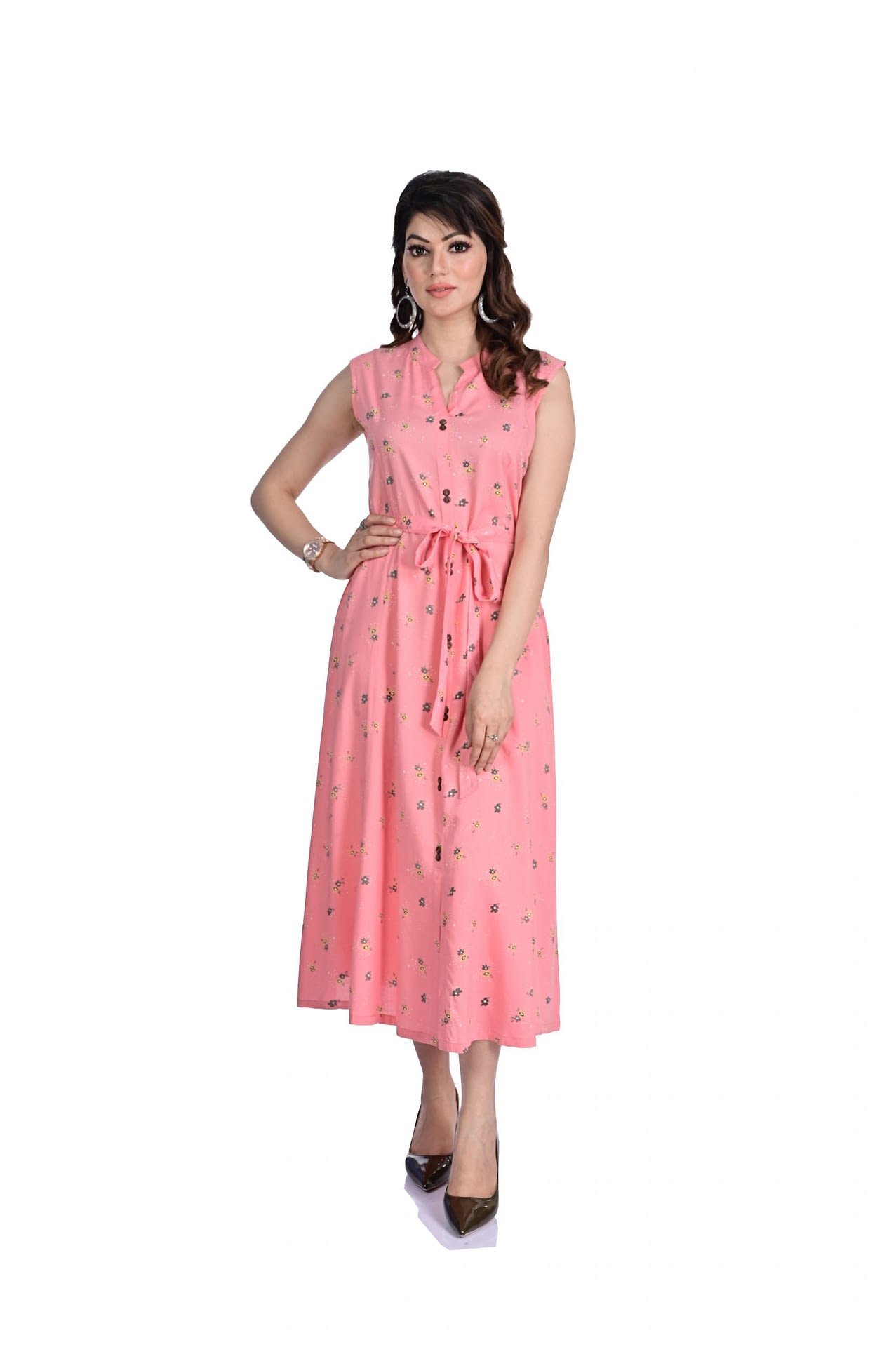 rayon cotton dress